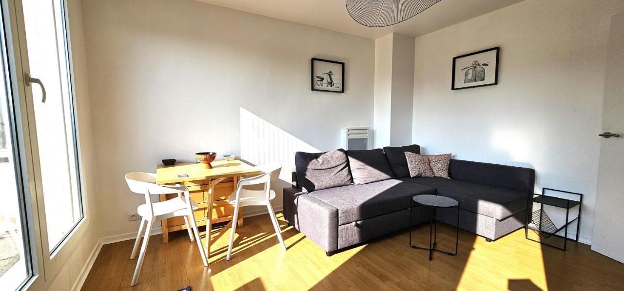 Charmant Appartement Proche Centre Ville 랭스 외부 사진