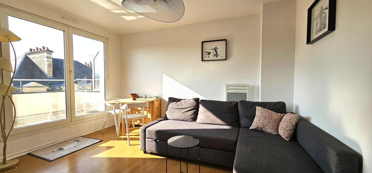 Charmant Appartement Proche Centre Ville 랭스 외부 사진